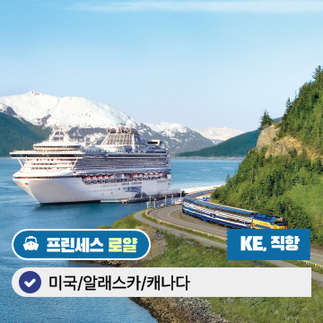 알래스카 빙하 크루즈 10일